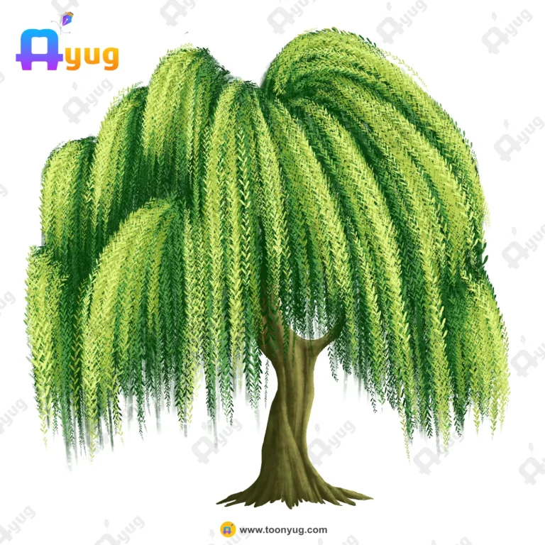 Indian Dense Forest Background – Deep Jungle Scene with Thick Foliage (Available in Animated .FLA & Static .PSD)