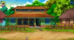 2D Cartoon Village House Background (PSD & PNG)