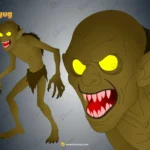 Zombie Goblin / Undead Spirit – Fully Rigged for Adobe Animate CC