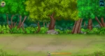 Lush Green Forest Clearing - Deep Jungle 2D Animation Background
