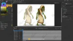 Zombie Woman / Kankal Eldier Chudail Character – Fully Rigged for Adobe Animate CC - Image 5