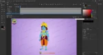2D Lord Krishna Cartoon Character Set - Mythological Poses for Kids Animation - Image 3