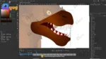 Savage Lizard-Monster / Reptilian Beast – Fully Animated & Rigged for Adobe Animate CC - Image 4