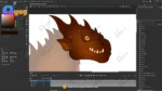Savage Lizard-Monster / Reptilian Beast – Fully Animated & Rigged for Adobe Animate CC - Image 6