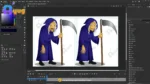 Old Witch / Dark Monster Character – Fully Rigged for Adobe Animate CC (Horror Story Asset) - Image 2