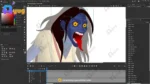 Vengeful Blue Spirit / Purple Chudail Character – Fully Rigged for Adobe Animate CC - Image 5