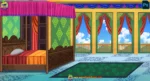 Royal Palace Bedroom Background for 2D Animation - Luxury Rajmahal Scene (PNG & PSD)