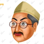 Indian Politician Head – Neta Ji / Seth Ji with Cap (Available in Animated .FLA & Static .PSD)