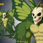 Skull-Butterfly Hybrid / Keet Rakshas – Fully Rigged for Adobe Animate CC