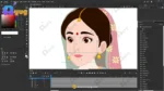 Usha - Yashoda Maiya’s Best Friend | Professional Gou-Seva Gopi Character Rig for Adobe Animate CC - Image 4