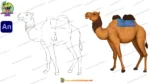 2D Animated Camel Character Pack for Moral & Cartoon Stories - Image 3