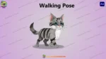Cute 2D Animated Cat Character Pack for Kids & Moral Stories - Image 6