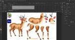 2D Animated Deer Character Pack for Jungle & Moral Stories - Image 2