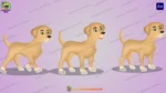 2D Animated Dog Character Pack for Cartoons & Moral Stories