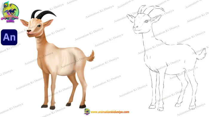 2D Animated Goat Character Pack for Village & Moral Stories – Toonyug ...