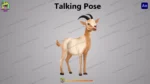 2D Animated Goat Character Pack for Village & Moral Stories - Image 8