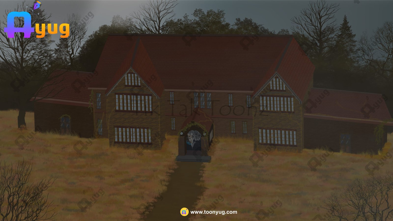 haveli drone view Bhootiya Ghost Haveli Top View PSd High Quality Background - Image 1