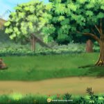 Indian Village Jungle (Dense Forest) PSD High Quality Background