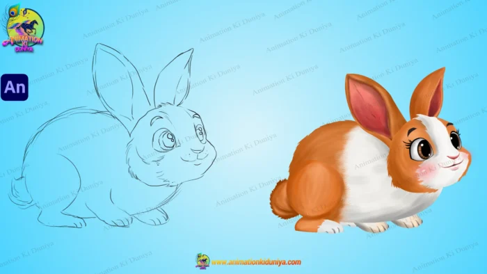 Cute 2D Animated Rabbit Character Pack for Moral Stories & Rhymes ...