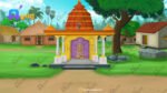 Indian Village Mandir PSD High Quality Background