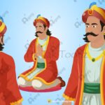 New King's Raja Mantari (King's Minister) Animated Human Character
