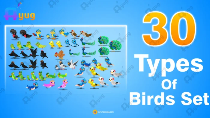 30+ Animated Bird Characters Mega Set – Professional Asset Pack for ...