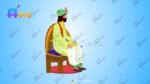 Indian Village King's Raj Darbari (Rajsabha) Characters Animated Human Character - Image 3