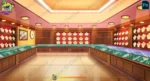 Luxury Jewellery Shop Interior - 2D Animation Background (PSD & PNG)