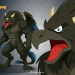 Gryphon Warrior / Garuda Rakshas – Fully Rigged for Adobe Animate CC