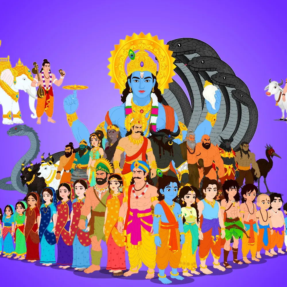 Krishn Series Characters