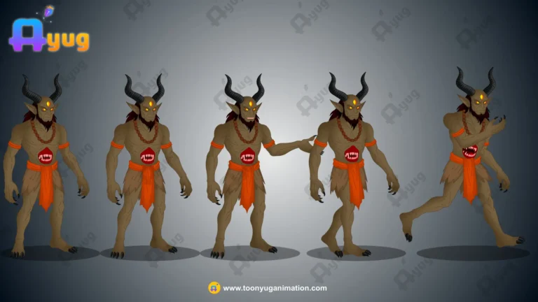 Ultimate Demon Lord / Maha Rakshas Jatukarn – Fully Animated & Rigged for Adobe Animate CC