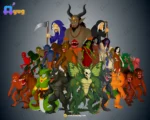 THE ULTIMATE MONSTER UNIVERSE! – 25 Pro Rigged Characters for Adobe Animate CC