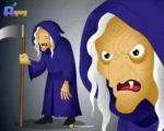 Old Witch / Dark Monster Character – Fully Rigged for Adobe Animate CC (Horror Story Asset)