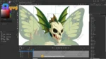 Skull-Butterfly Hybrid / Keet Rakshas – Fully Rigged for Adobe Animate CC - Image 4