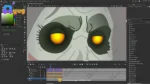 Vengeful Zombie Woman / Chudail Character – Fully Rigged for Adobe Animate CC - Image 5