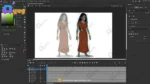 Vengeful Zombie Woman / Chudail Character – Fully Rigged for Adobe Animate CC - Image 3
