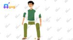 Indian Village Boy(Bacha) Animated Human Character - Image 5