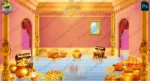 Royal Gold Treasure Room - 2D Fantasy Animation Background (PSD & PNG)