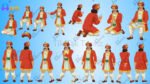 New King's Raja Mantari (King's Minister) Animated Human Character - Image 2