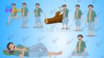 Mega Pack 20+ King Pack And 16+ Indian Villagers With Free 10+ PSD High Quality Background(King, Rani, Raja, Sainik, Mantri, Princess, Old Man, Poor Man, Shikari, Saadhu Pandit, Kisan Farmer, Lakadhara etc) - Image 98