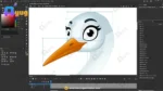 Beautiful White Crane – Ultimate 2-Variant Rigged or Animated for Adobe Animate CC - Image 3