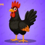 Professional Black Young Cock – Ultimate 2-Variant Rigged or Animated for Adobe Animate CC