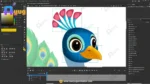 Blue Crested Royal Peacock – Ultimate 2-Variant Rigged or Animated for Adobe Animate CC - Image 5