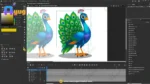 Blue Crested Royal Peacock – Ultimate 2-Variant Rigged or Animated for Adobe Animate CC - Image 2