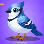 Chirpy Blue Bird – Ultimate 2-Variant Rigged or Animated for Adobe Animate CC