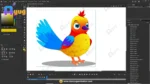 75+ Ultimate Unique Bird Mega-Pack | Professionally Rigged & Animated | Advance Gradient Characters for Adobe Animate CC - Image 336