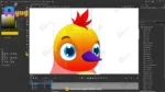 75+ Ultimate Unique Bird Mega-Pack | Professionally Rigged & Animated | Advance Gradient Characters for Adobe Animate CC - Image 333