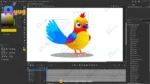 75+ Ultimate Unique Bird Mega-Pack | Professionally Rigged & Animated | Advance Gradient Characters for Adobe Animate CC - Image 400