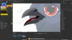 Coucal (Bharadwaj) Bird – Ultimate 2-Variant Rigged or Animated Adobe Animate CC - Image 2