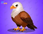Eagle Bird – Ultimate 2-Variant Rigged or Animated for Adobe Animate CC